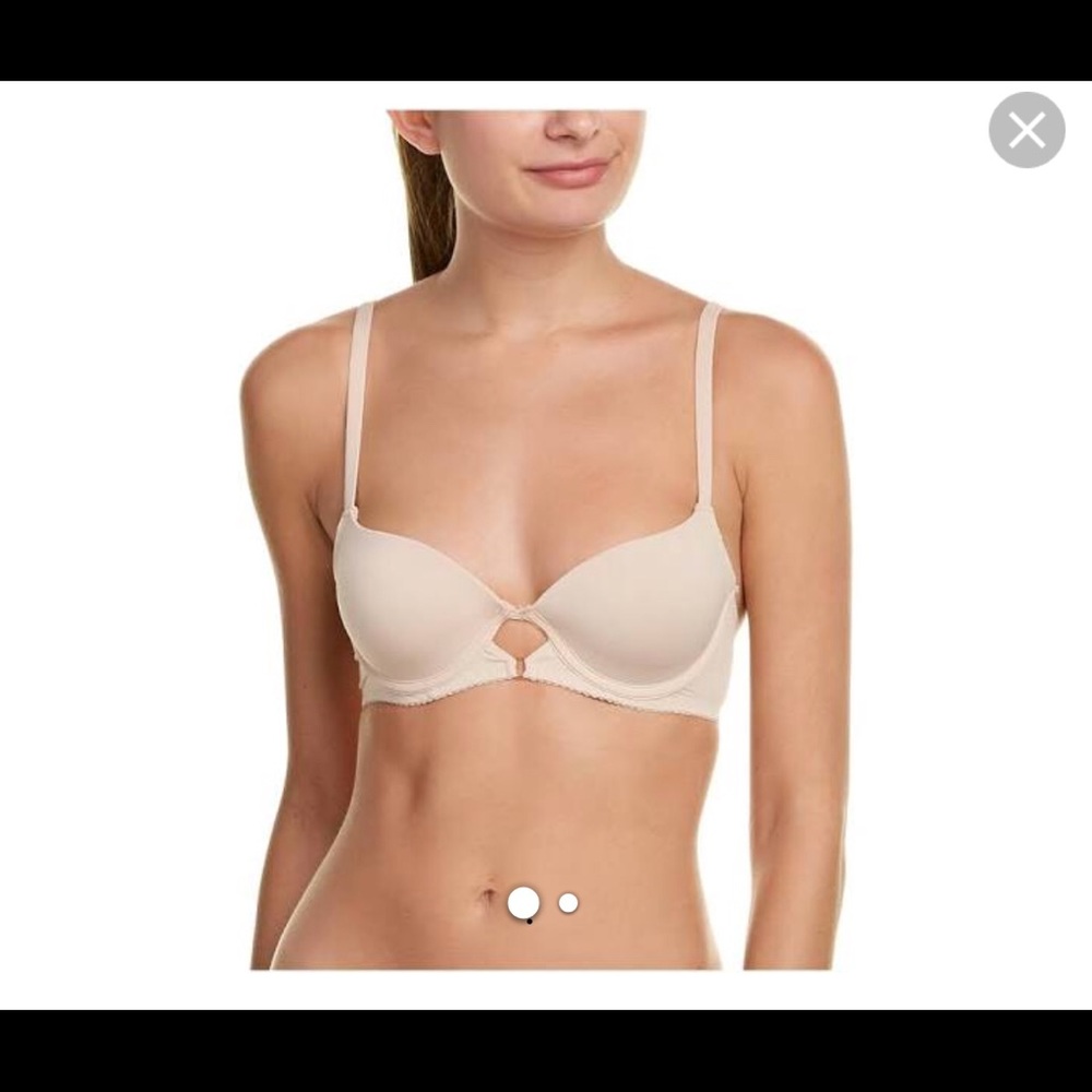 Sam Edelman Microfiber Keyhole Bra